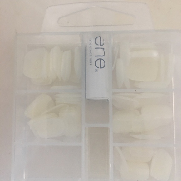 Plain clear nails 20 boxes all come there are nail glue in 14 of them. - Picture 4 of 8